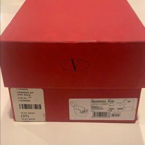 Valentino Rockstud Jelly flip flops